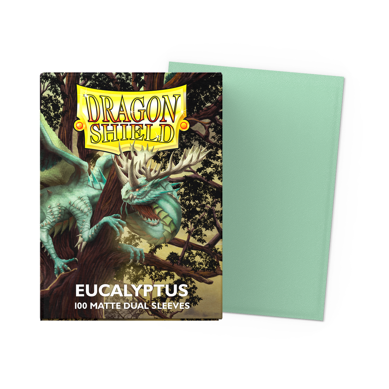 Dragon Shield - Dual Matte Sleeves - Eucalytus
