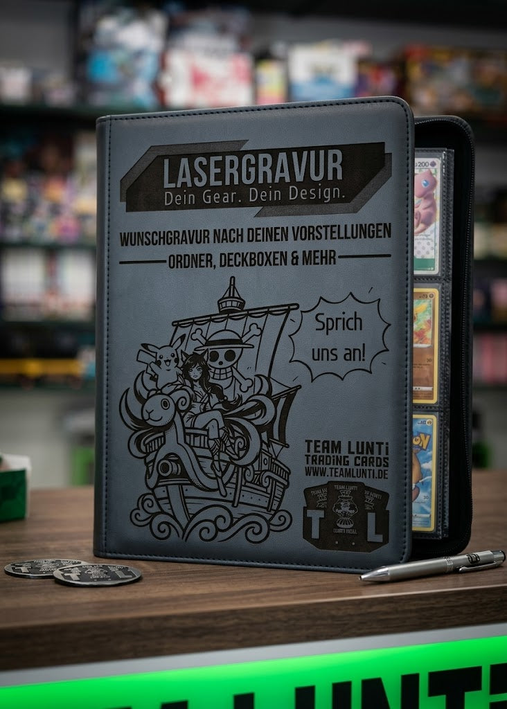 Payashell - TCG Binder mit individuellem Design lasergraviert