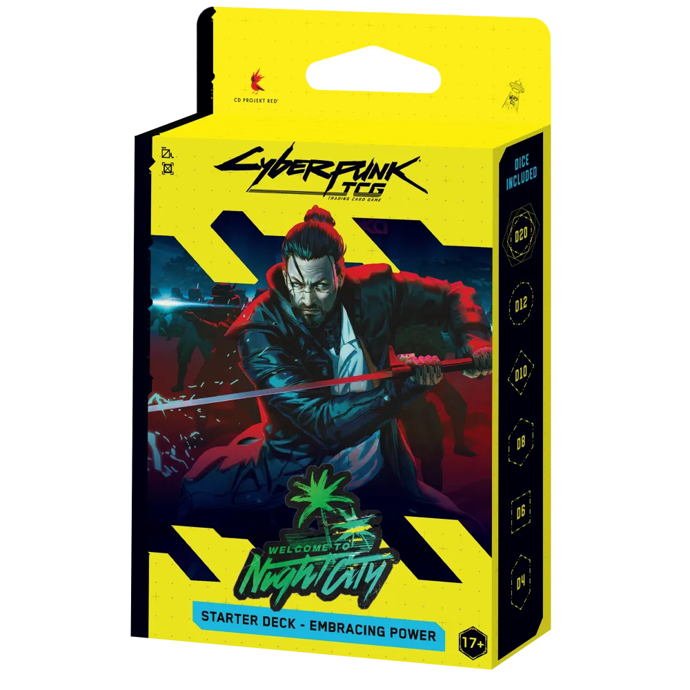 Cyberpunk TCG - Welcome To Night City - Starter Deck Embracing Power [EN] | Preorder