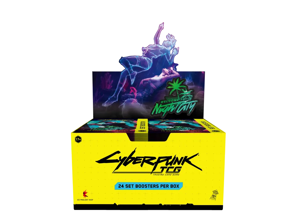 Cyberpunk TCG - Welcome To Night City - Set Display (24x Booster) [EN] | Preorder
