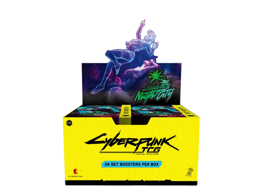 Cyberpunk TCG - Welcome To Night City - Set Display (24x Booster) [EN] | Preorder