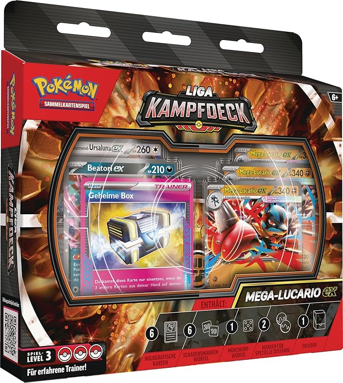 Pokemon - Liga Kampfdeck Mega-Lucario EX [DE]