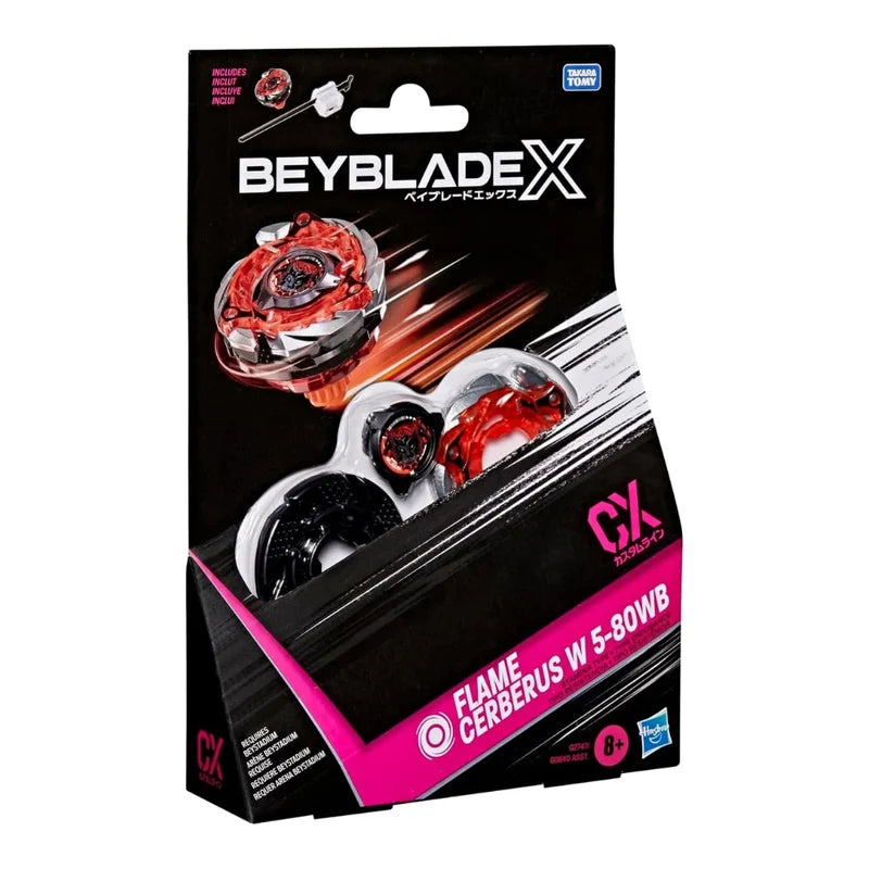 Beyblade X - Flame Cerberus W 5-80WB CX Starter Pack Set