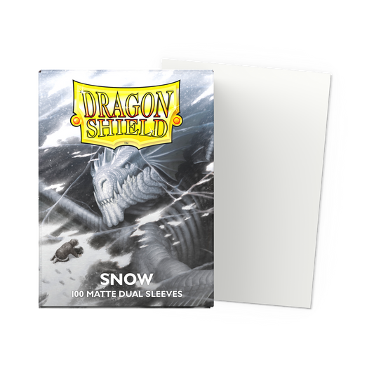 Dragon Shield Dual Matte Sleeves SNOW
