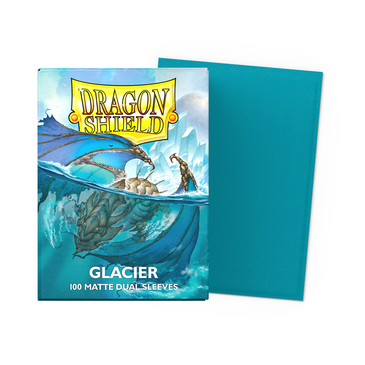 Dragon Shield - Dual Matte Sleeves - Glacier