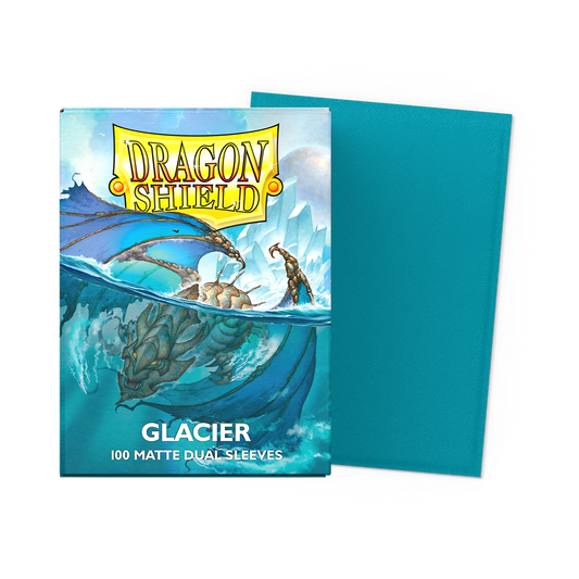 Dragon Shield - Dual Matte Sleeves - Glacier