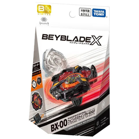 Beyblade X - BX-00 Phoenix Wing Black Coat 9-60GF Starter