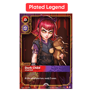 Riftbound - Plated Legend Annie Dark Child (differenzbesteuert nach §25a UstG)