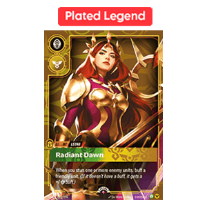 Riftbound Plated Legend Leona [EN] (differenzbesteuert nach §25a UstG)