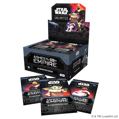 Star Wars Unlimited - Set 8 Ashes of the Empire - Booster Display (24 Booster) [EN] (Vorbestellung)