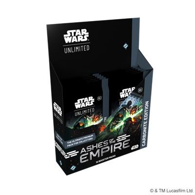 Star Wars Unlimited - Ashes of the Empire Carbonite Booster Display (12 Booster) [EN] (Vorbestellung)