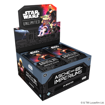 Star Wars Unlimited - Set 8 Asche des Imperiums - Booster Display (24 Booster) [DE] (Vorbestellung)