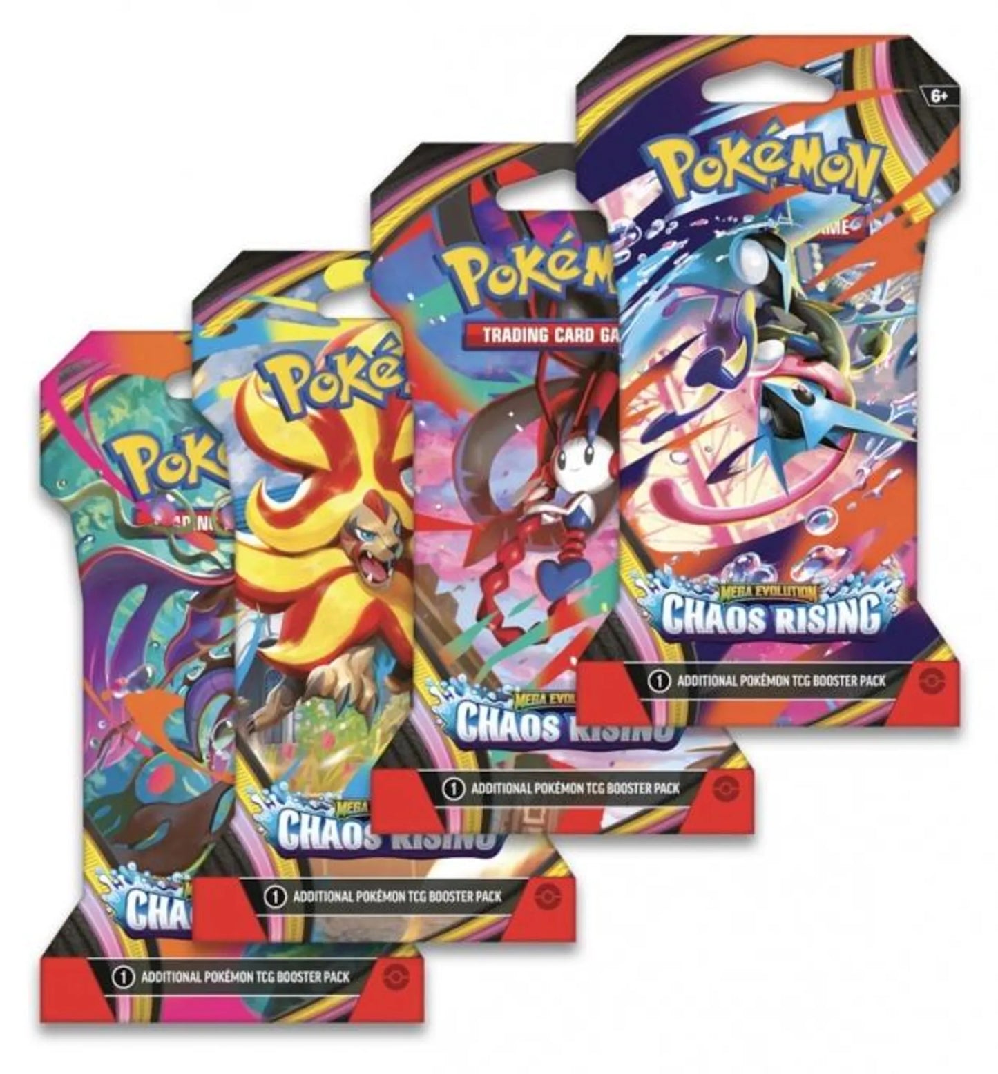 Pokemon - MEG04 Chaos Rising - Sleeved Booster [EN]