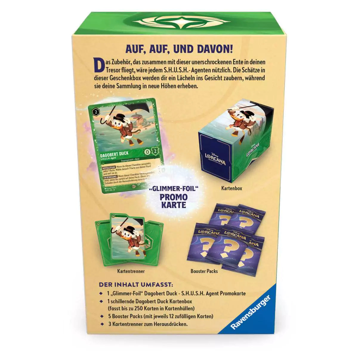 Lorcana - Set 11 Winterzauber - Geschenk Box - Dagobert Duck [DE]