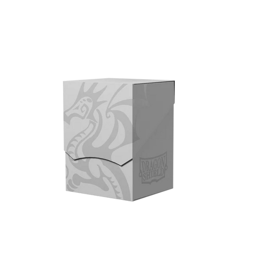 Dragon Shield - Deck Shell - Ashen White