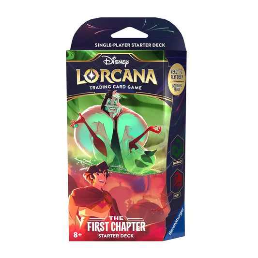 Lorcana - Set 1 The First Chapter - Starter Deck - Aladdin/Cruella [EN]