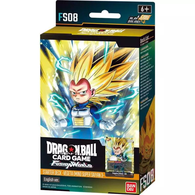 Dragonball Fusion World - FS08 Vegeta (Mini) - Starter Deck [EN]