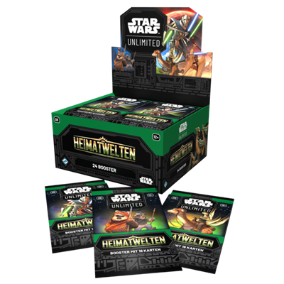 Star Wars Unlimited - Set 9 Heimatwelten - Display (24x Booster) [DE] - Preorder