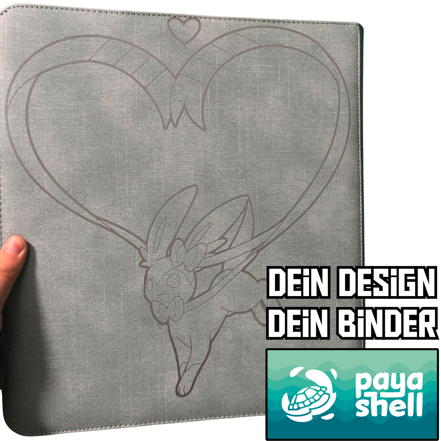 Payashell - TCG Binder mit individuellem Design lasergraviert