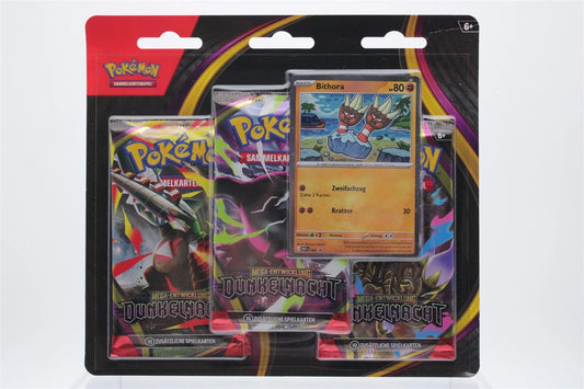 Pokemon - ME05 Dunkelnacht - 3er Blister [DE]