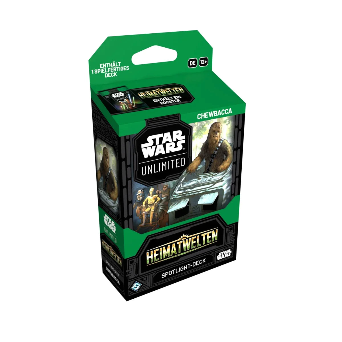 Star Wars Unlimited - Set 9 Heimatwelten - Spotlight Deck Chewbacca [DE] - Preorder